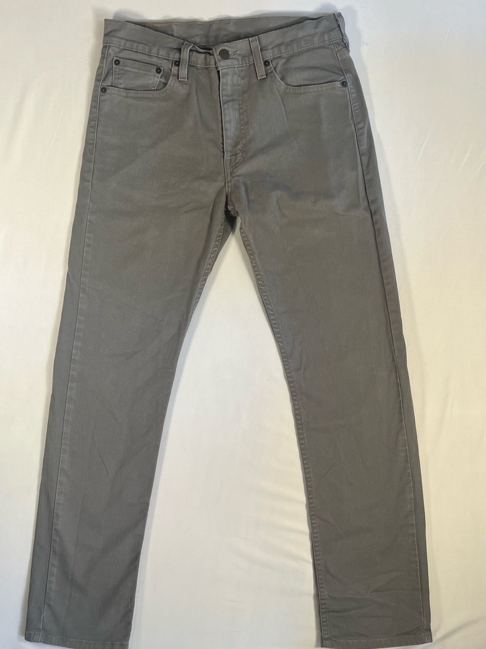 Levi's Men's Slim Straight Jeans - Gray W31 L32 0014